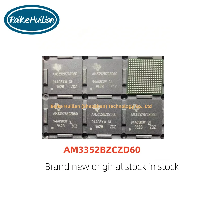 

AM3352BZCZD60 packaged BGA-324 embedded microprocessor MPU chip, brand new original in stock
