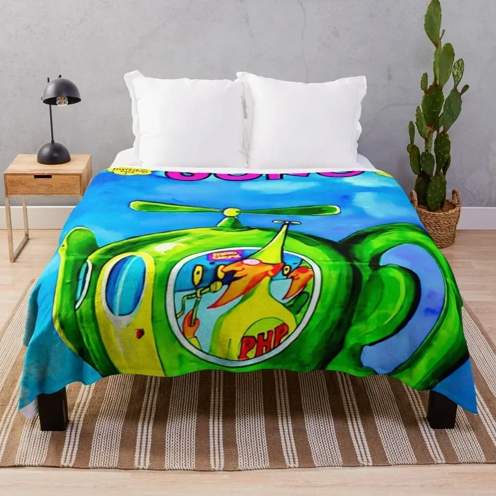 

Gong Flying Teapot Throw Blanket Decorative Soft Throw Blanket for Couch Sofa