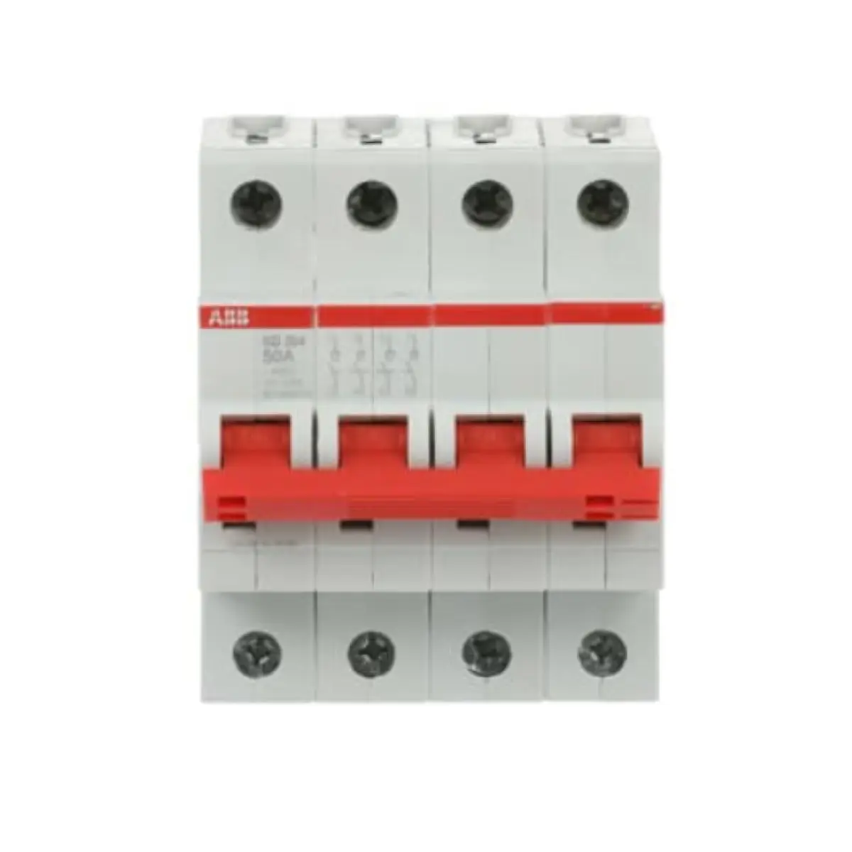 3 pcs SD204/50 10137305 2CDD284101R0050 Switch  Disconnector - 4P, 50A
