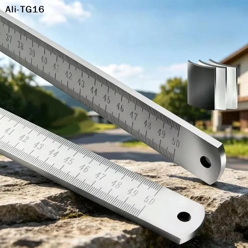 【A1】Dual-Purpose Stainless Steel Ruler - 20