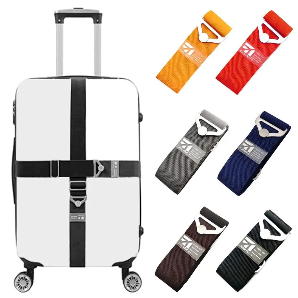 

Adjustable Cross Strap Fixed Strap Luggage Buckle Strap Luggage Strap Bundling Belt Travel Suitcase Accessories Packing Belt