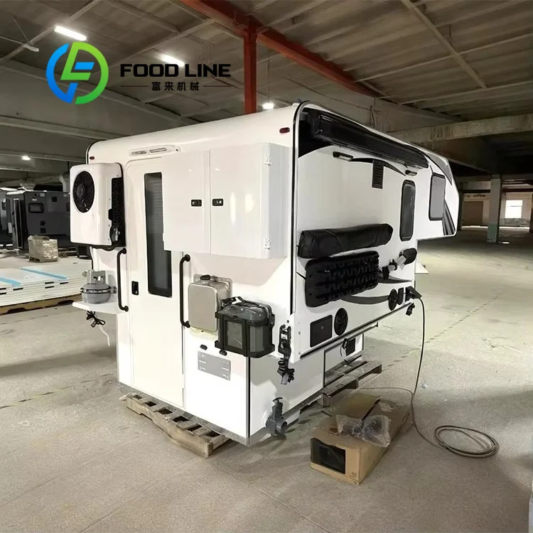 Slide On Truck Camper Demountable Off Road Cabover Pop Up Front Wind Deflector Reduces Wind Noise Fuel Consumption On Highway