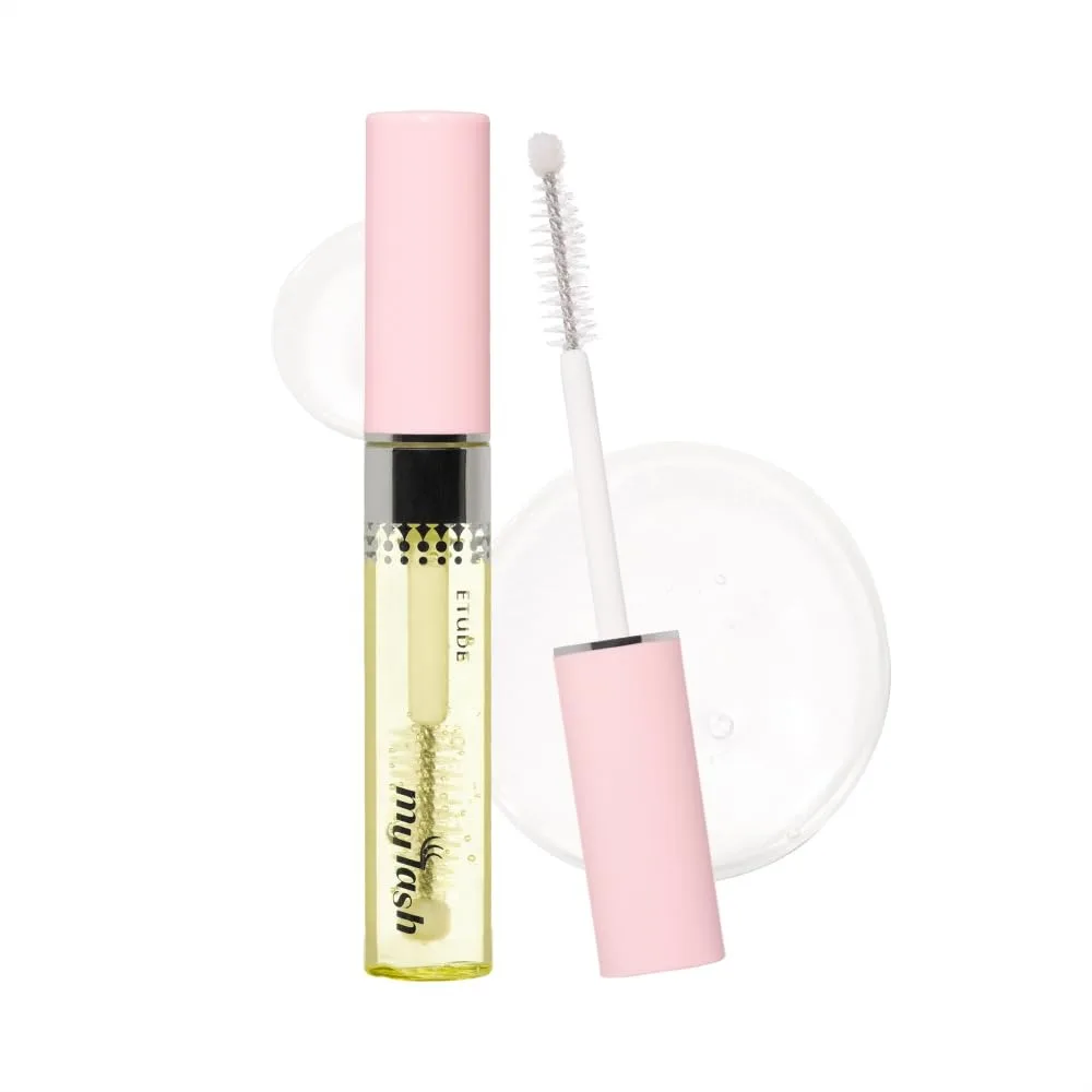 

Lash Serum with Biotin and Ginger Extract for Eyelash Growth, Vegan Mascara Essence 0.3 Fl Oz