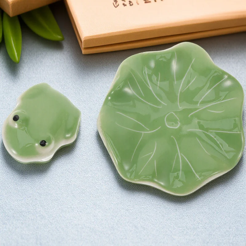 

1Set Ceramic Frog Aquarium Ornament Floating Fish Tank Decoration Lifelike Colorful Floating Animal Statue Creative Fish Tank