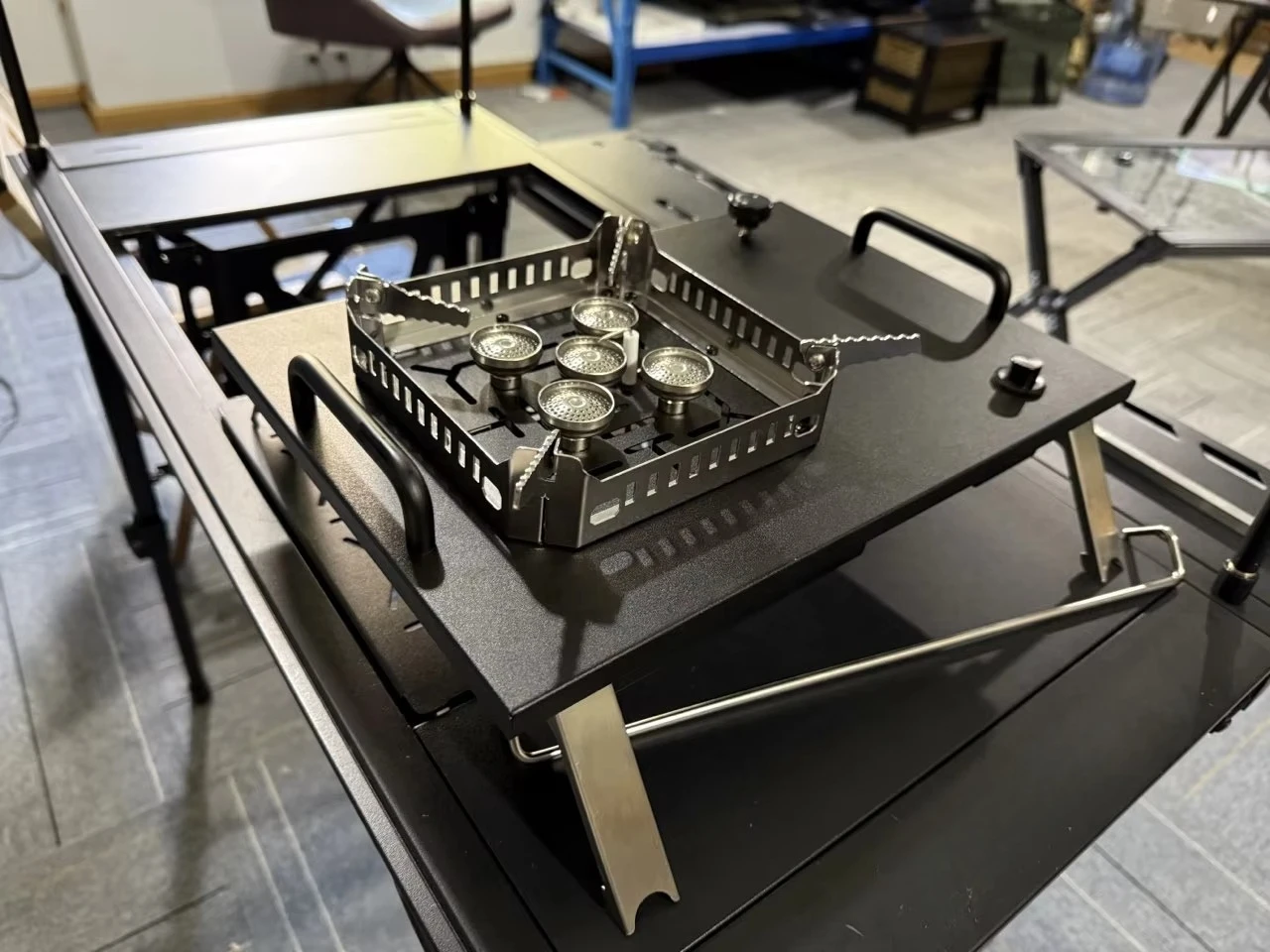 Przenośna, lekka, składana, rę – Outdoor Camping Gas Stove recenzja i cena