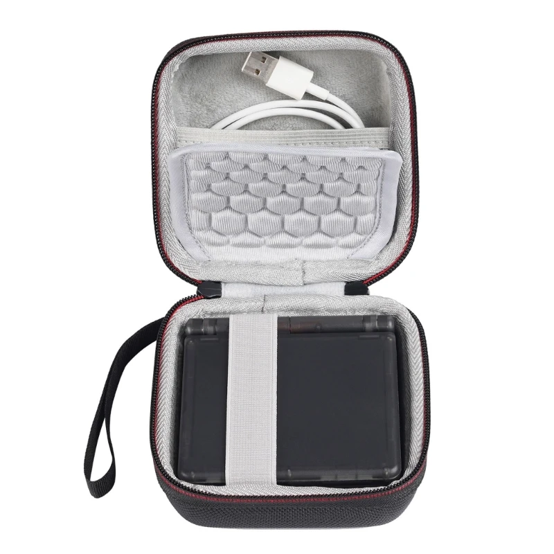 Storage Case Handbag with Mesh Pocket for RG35XX Game Console Storage Bag