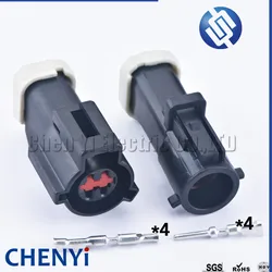 4 Pin Automotive waterproof connector female or male F20B-14A624-DA O2 Oxygen Sensor wire harness plug For Ford Jeep Chrysler