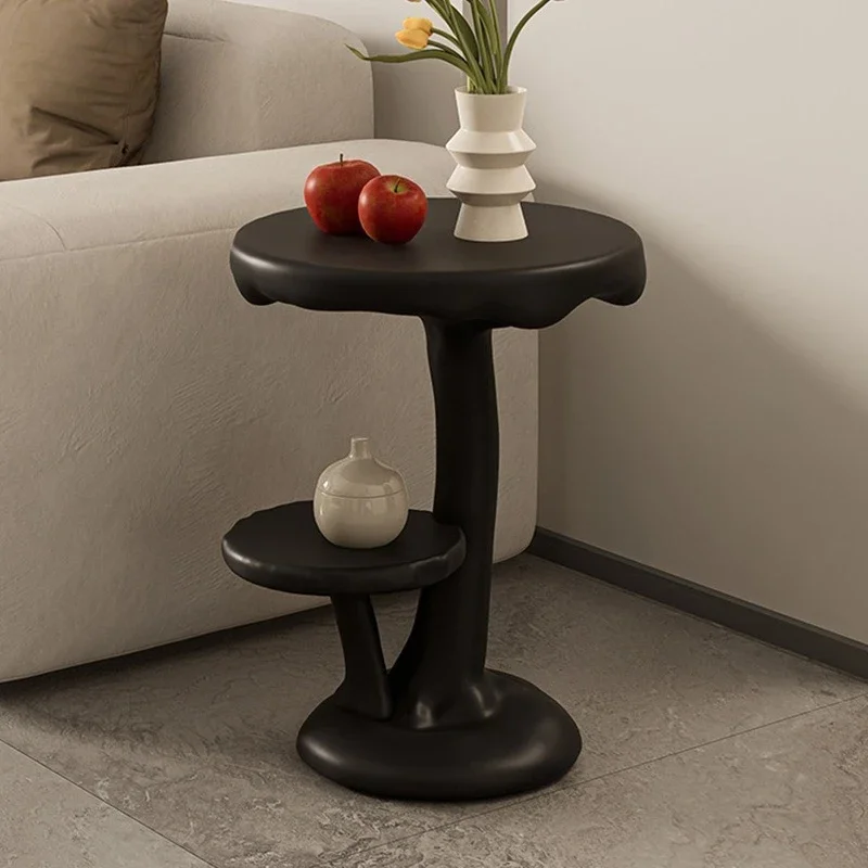 Mushroom living room small coffee table light luxury simple creative balcony bedroom exquisite tea table