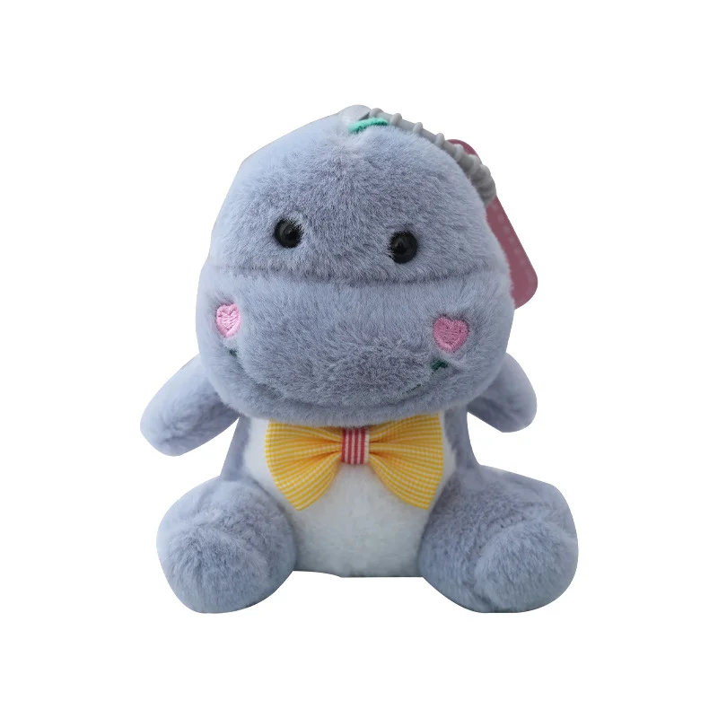 Peluche de dinosaure en forme d'animal de dessin animé, jouet de beurre, pendentif, sac à dos, tentures, ornements, cadeaux