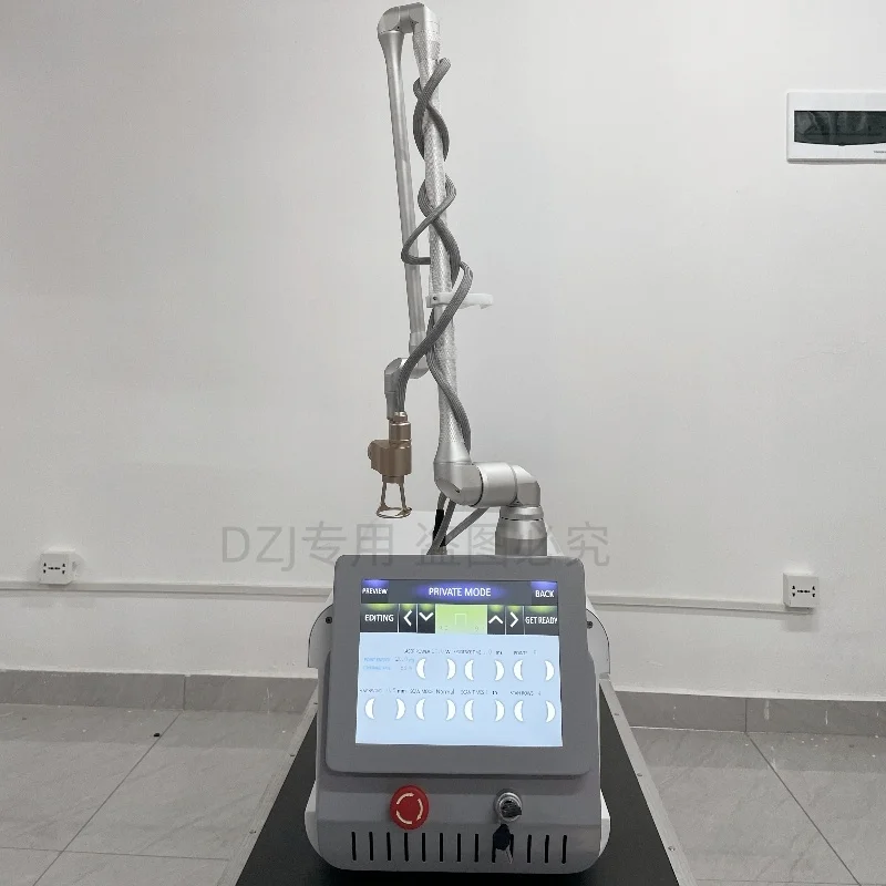 Fractional Laser Machine Professional Portable Co2 Bison Device 4d Fotona Mini Skin Gestational Mark Treatment Device Salon 2025