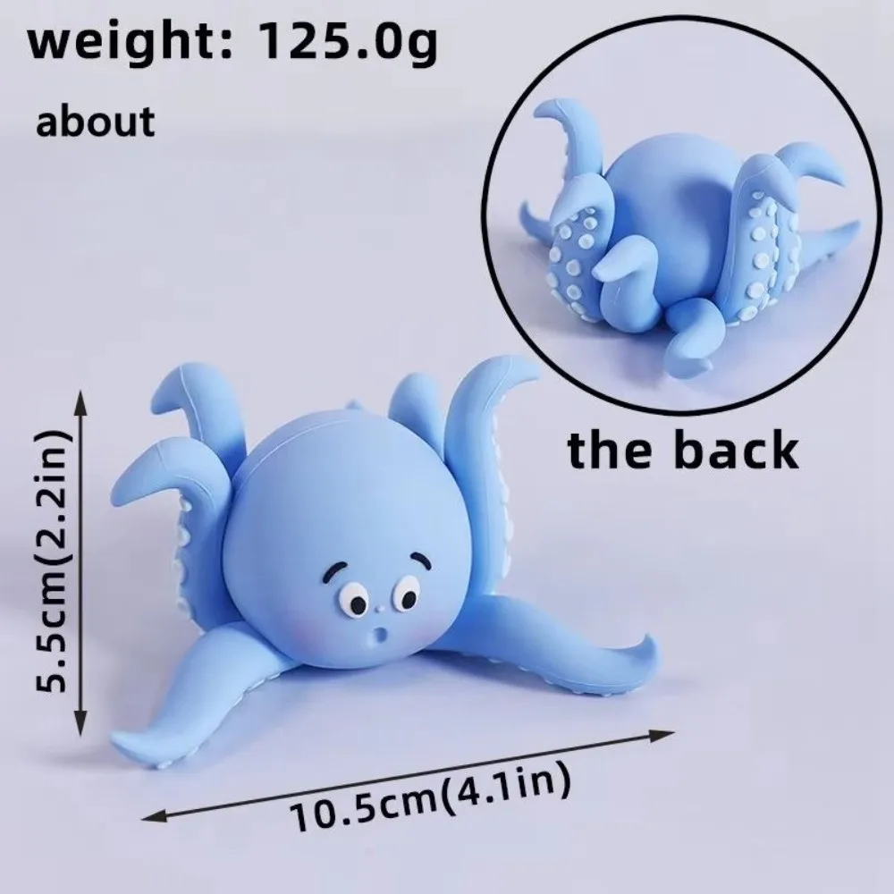Niedlicher PVC-Kuchenaufsatz Meerestiere Wale Ozean-Thema Kuchendekoration Fisch Oktopus Kinder-Geschenk – Detail 5