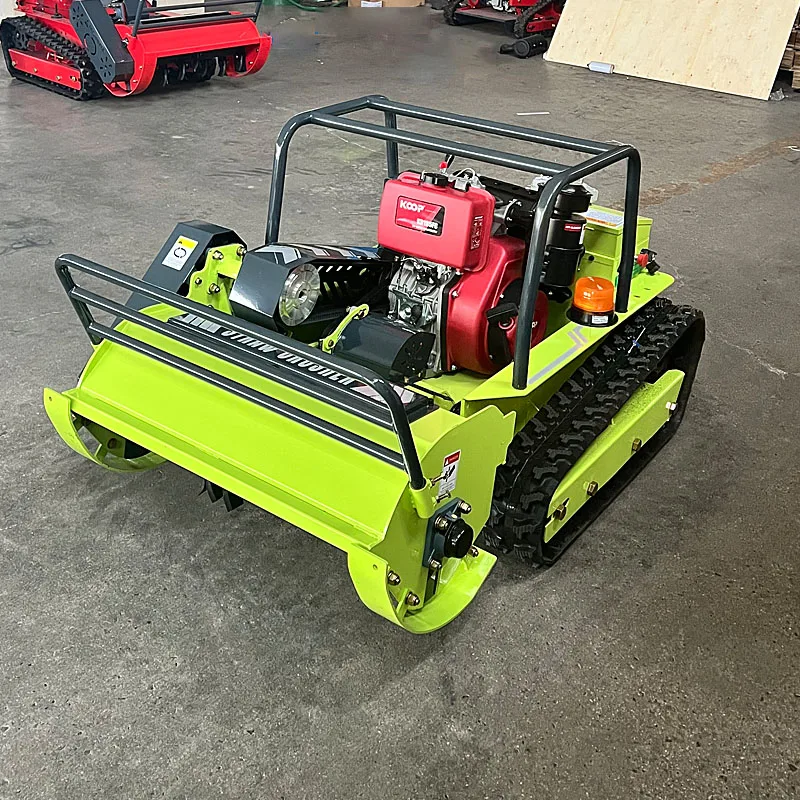 Customizable intelligent remote-controlled self-propelled lawnmower, tracked farm all-terrain lawnmower, industrial grade