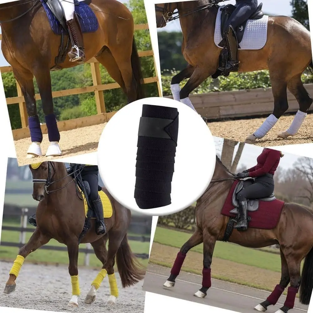 Vendas forro polar para caballos – Transpirables y absorbentes - imagen 3