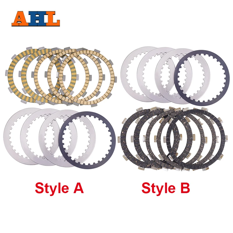 Motorcycle Clutch Friction Plate & Steel Plate Kit For  Kawasaki Z400 2018-2022 ZX-4R ZX-4RR 2023-2024 Ninja 400 EX400 2018-2023