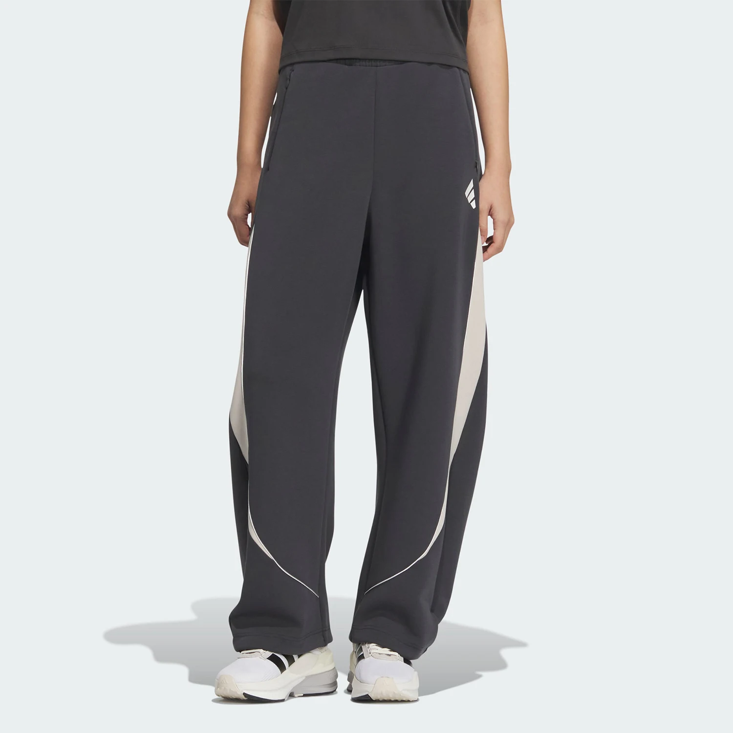 

Adidas genuine New Women's Knit Patch Loose Casual Pants KC0303