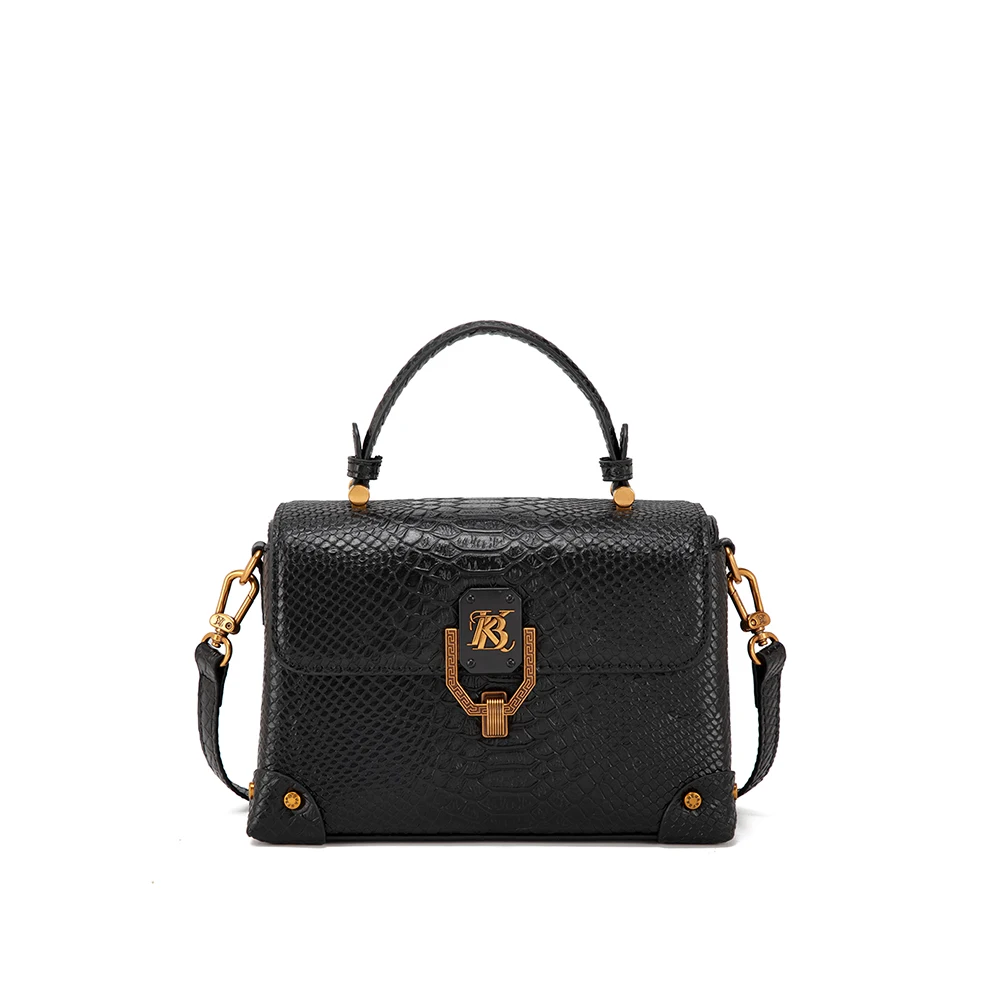 Damenhandtasche Saison 2026 Neue Hochwertige Schlichte und Modische Schlangenmuster-Umhängetasche Multifunktionale Tasche – Detail 7