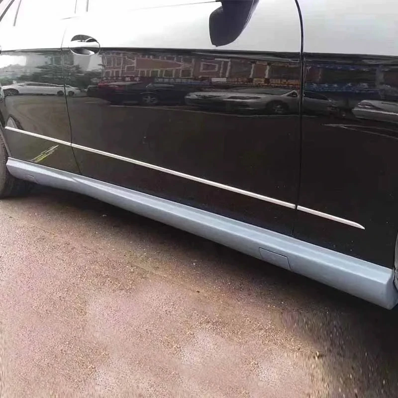 for Bodykit E200 E300 W212 E Class Tuning Upgrade E63 Design Body Kit Spoiler Lip Bumper Hood view 6