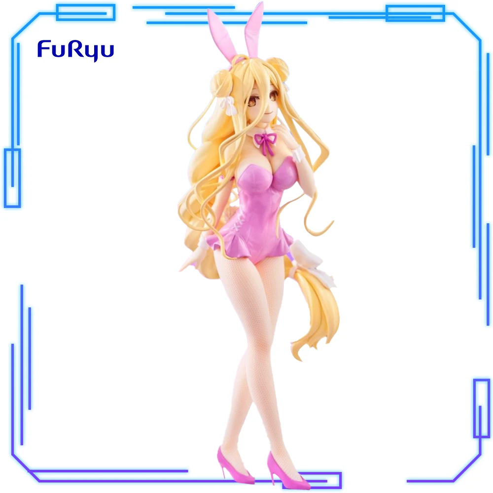 En Stock FuRyu Original Anime DATE ALIVE IV BiCute Bunnies Figura Hoshimiya Mukuro Pink Ver. Regalo de figuras de juguete modelo 27 cm