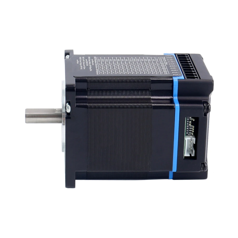 STEPPERERONLINE NEMA 23 Integrated Open Loop Stepper Motor Stepping Motor and Driver in One for CNC Machines
