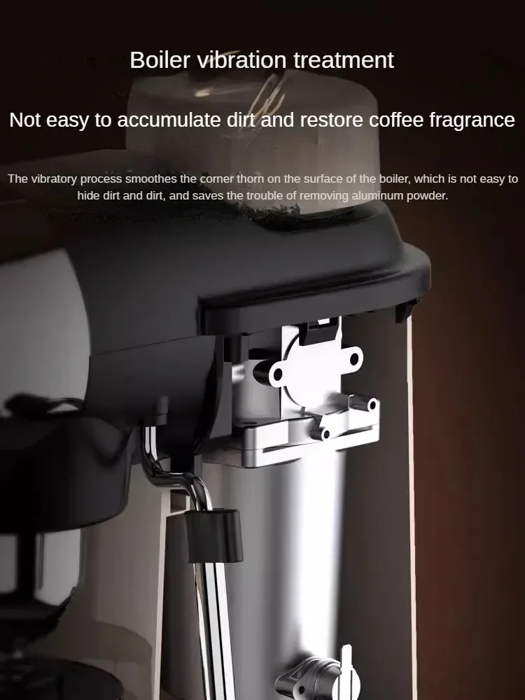 เครื่องชงกาแฟอิตาเลียนฟองนมสกัดแรงดันสูงกึ่งอัตโนมัติสำนักงานบ้านกาต้มน้ำหมี