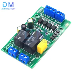 DC 5V 12V 24V DC Motor Forward and Reverse Controller 20A High Current with Limit Relay Driver Lifting Control Board