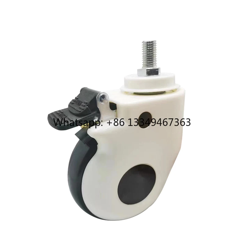 

In Stock DF-01 Hot Selling Medical Twin Caster Wheel Low Noise Medical Caster Wheel for Hospital Bed Hot Sale
