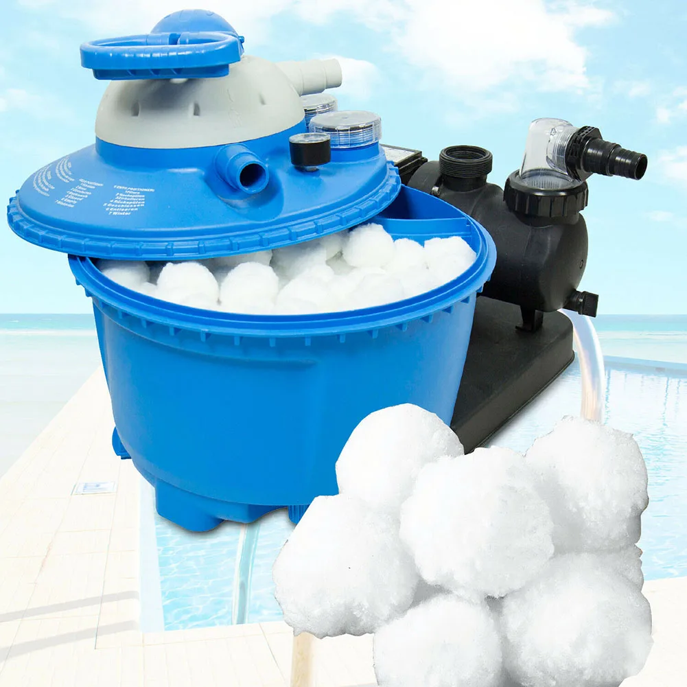 Filter Ball Sand Lightweight Durable Eco-friendly for Swimming Pool Cleaning Equipment Filter Ball Durable FK88