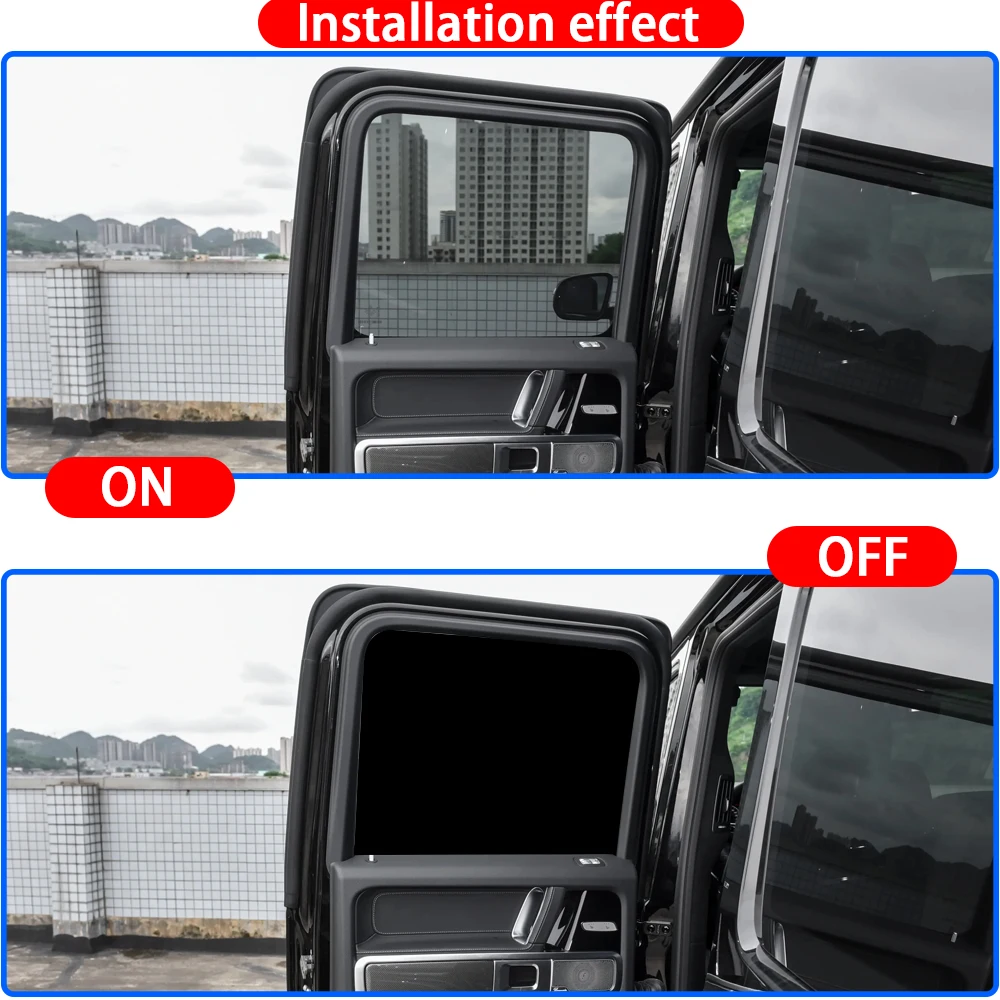 For Mercedes Benz G Class G500 G550 G63 G450 W465 2024 OEM Switchable Electric Smart Privacy Film Polymer Dispersed Film Window