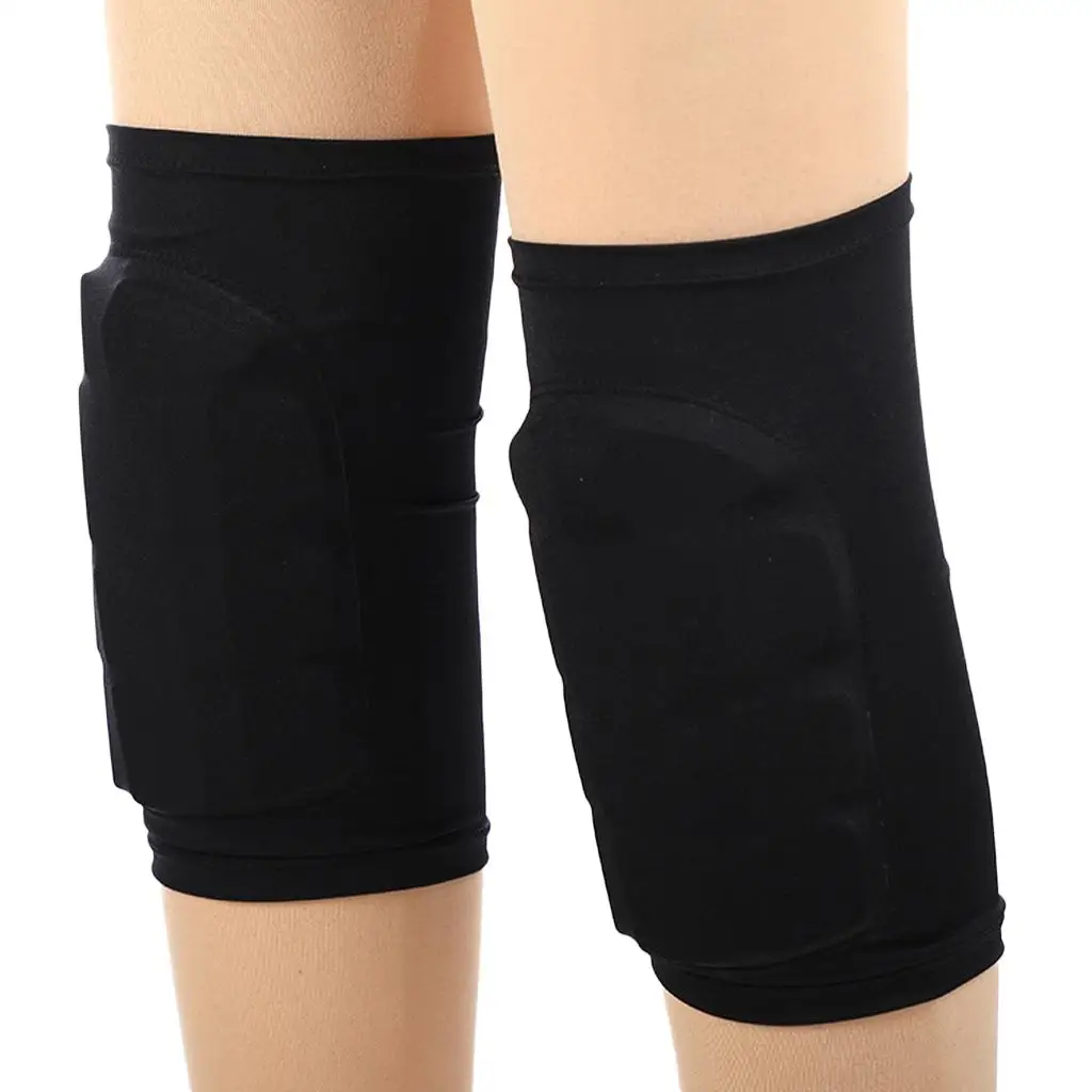 Ice Skating Knee Brace Universal Elastic Knee Guard for Figure Skating Pants Protection Children Adults Gear