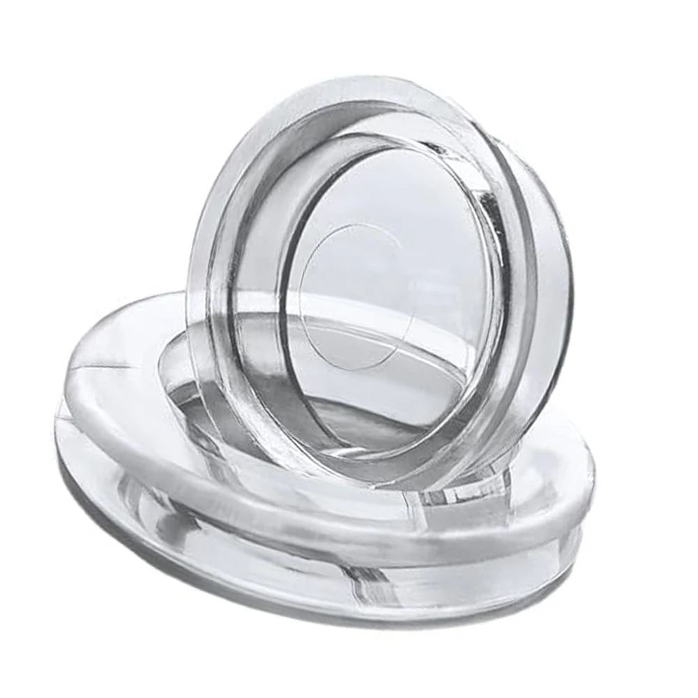 Umbrella Ring Set for Outdoor Table 1.65 in ID 2.4 in OD Fits 2 inch Tabletop Holes Silicone Acrylic Construction