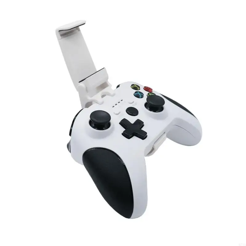 573A Foldable Controller Mobile Phone Holder Cell Phone Clamp Clip for  One Gamepad Controllers Accessories