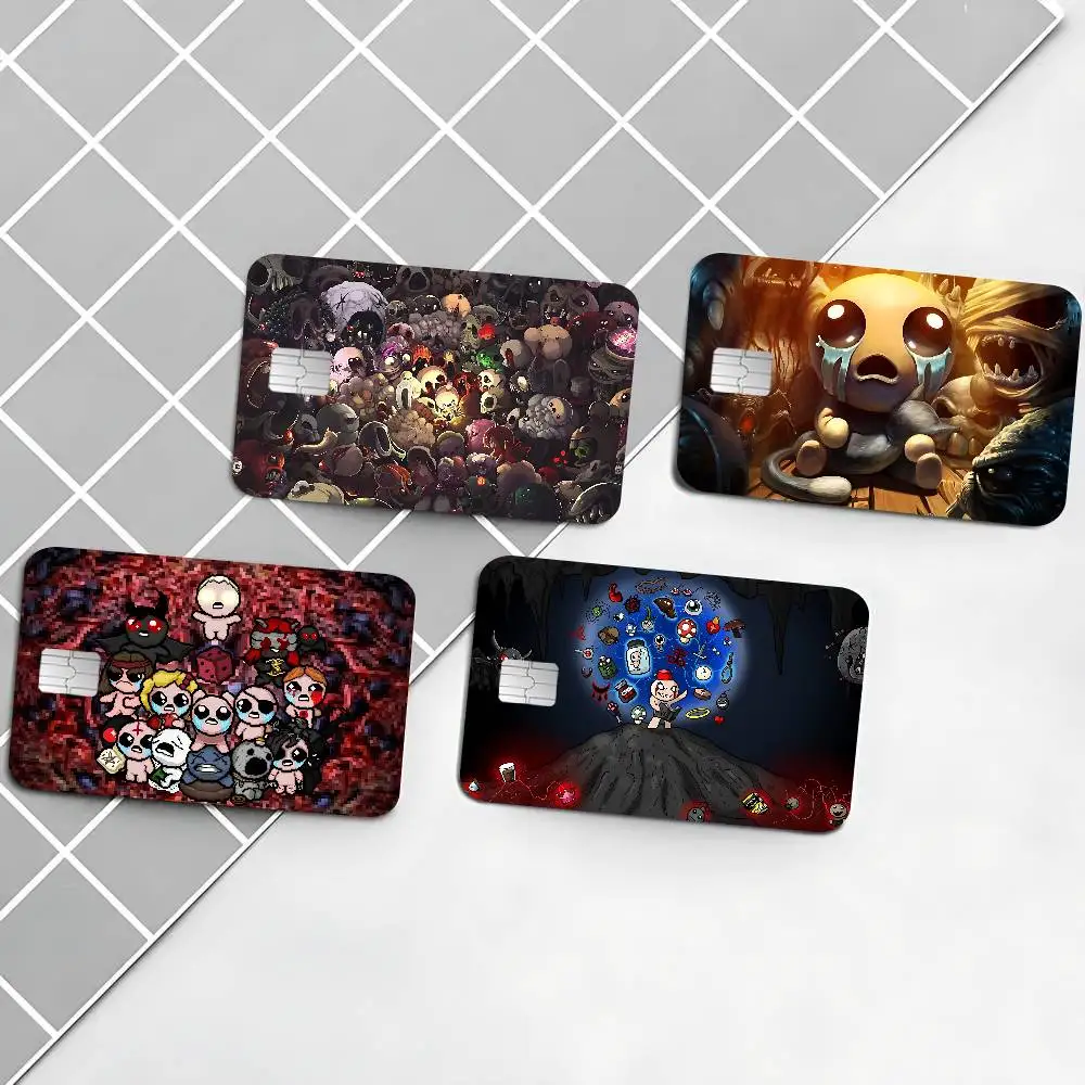 Game The Binding Of Isaac Credit Card Skin Stickers for VISA Bank Card Transportation Card Waterproof Sticker Anti-scratch