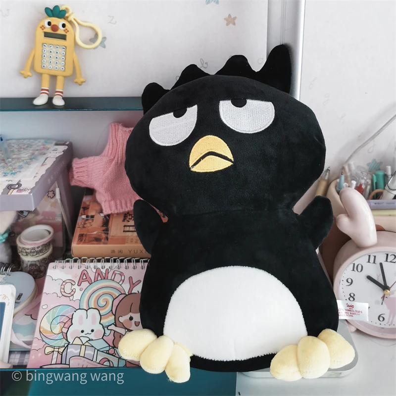 

Sanrio Bad Badtz Maru плюшевая игрушка аниме черный пингвин кукла обнимание плюшевые подушки для спины Bad Badtz Maru плюшевые игрушки рождественские подарки