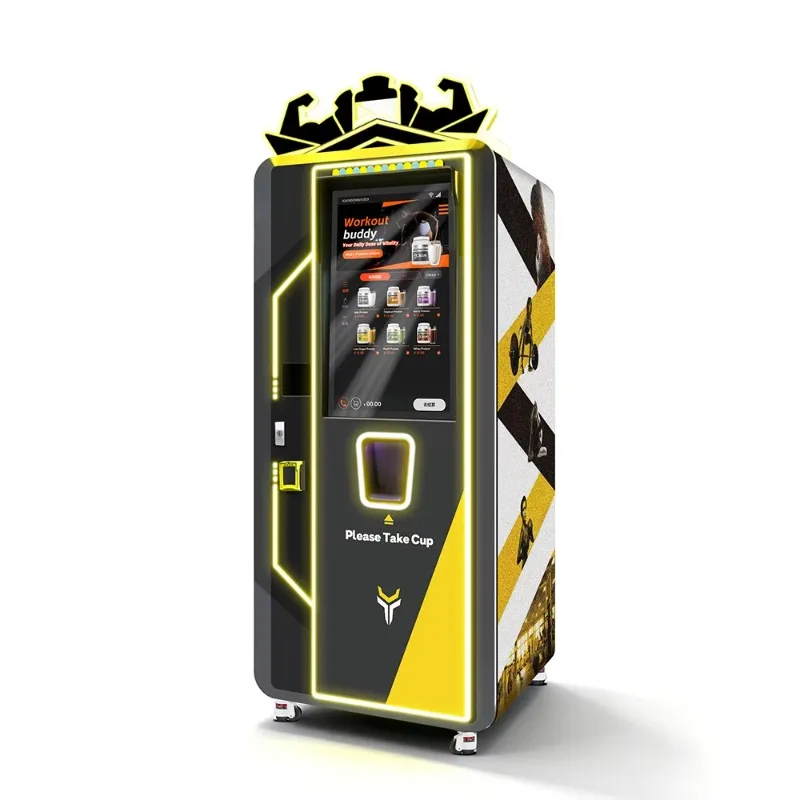 Self Service Protein Shake Machine Smart Drink Dispenser for Gym Shopping Center Customizable