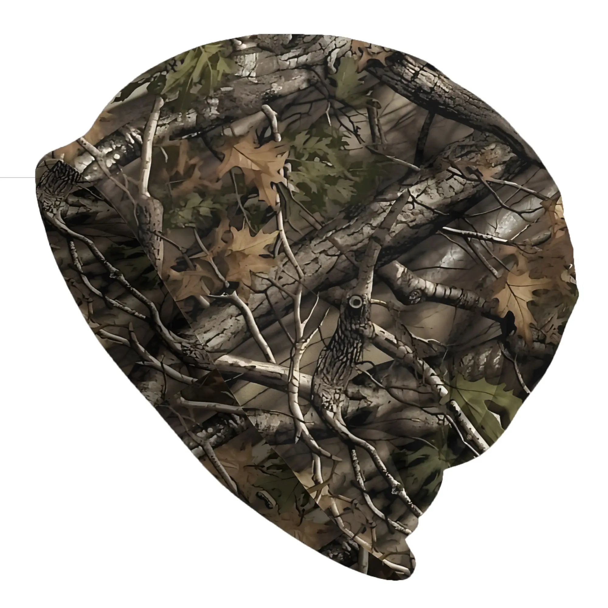 Autumn Camouflage, Real Tree, Realtree, Hunter Bonnet Homme Fashion Thin Hat  Skullies Beanies Caps Men Women Novelty Hats