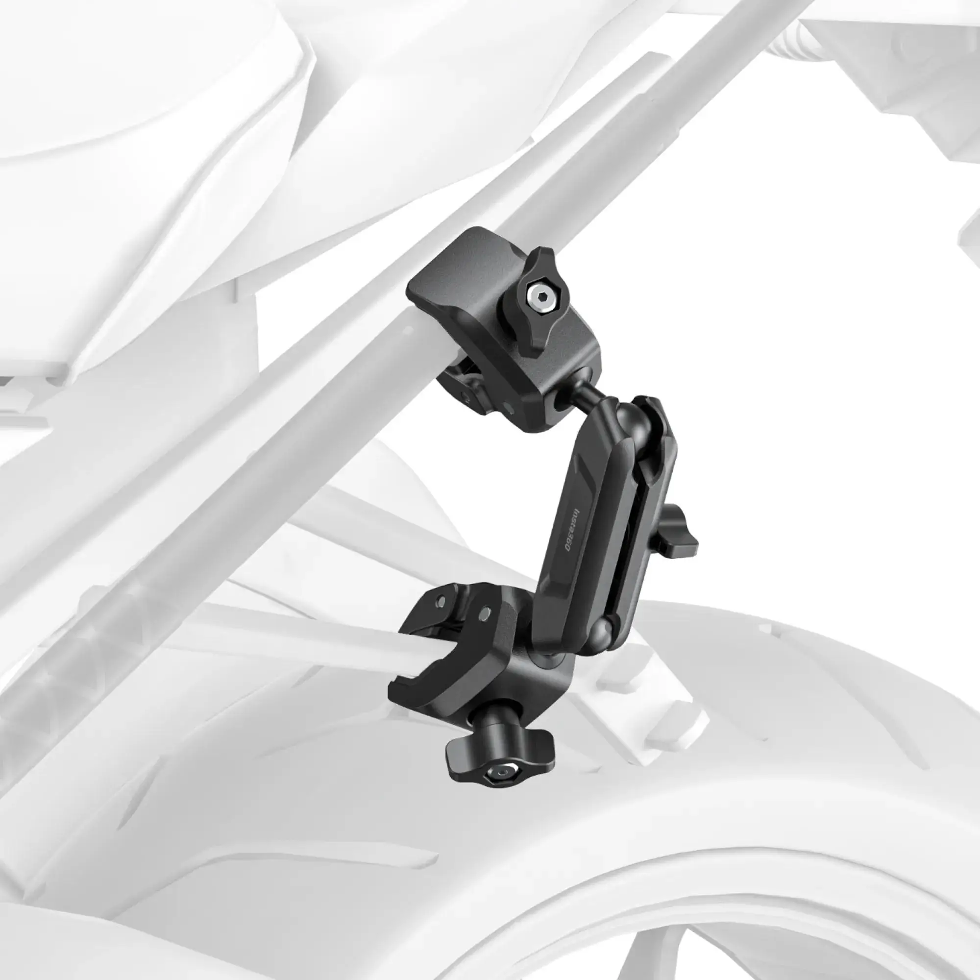 Insta 360 Crab Clamp For Insta360 X6 Adjustable anti-slip design motorcycle shots Selfie Stick Mount greater stability