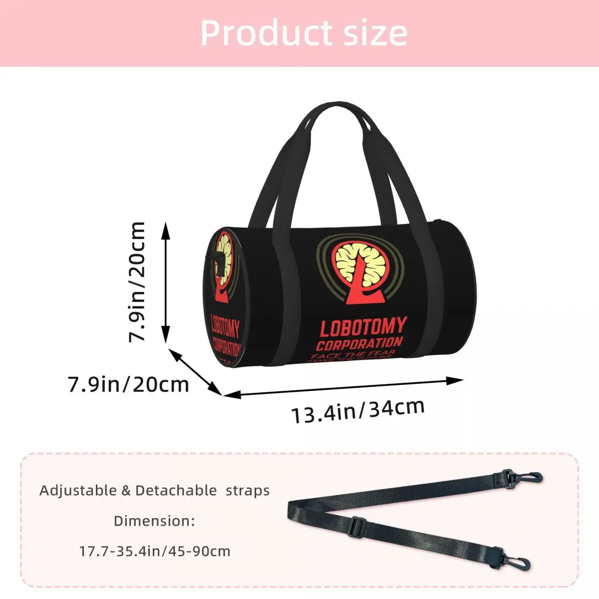 Limbus Company Luggage Bag Multi-Functional Duffle Tote Bag Handbags Gym Bags Fitness Bag for Boys Girls