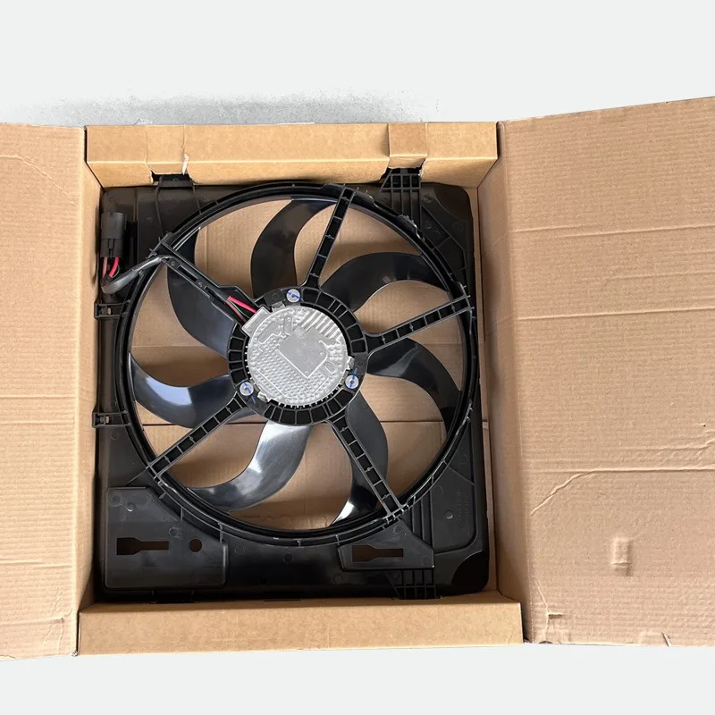 High quality For 2012-2018 Jeep Wrangler JK 3.6L A/C Condenser Radiator Cooling Fan Assembly 68143894AA car accessories