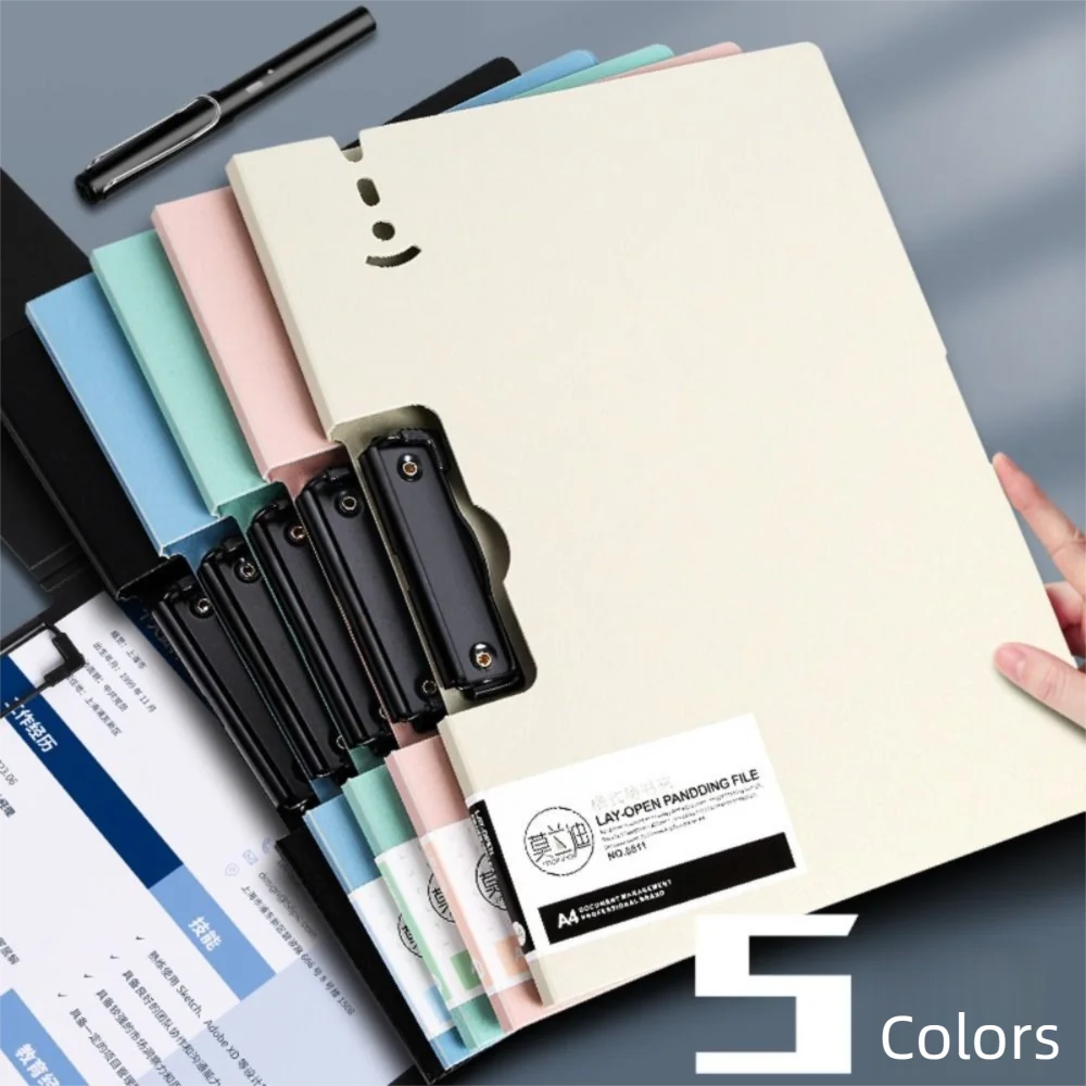 

Portable Multifunction A4 File Folder Thickened Waterproof Clipboard File Contract Folder School Office