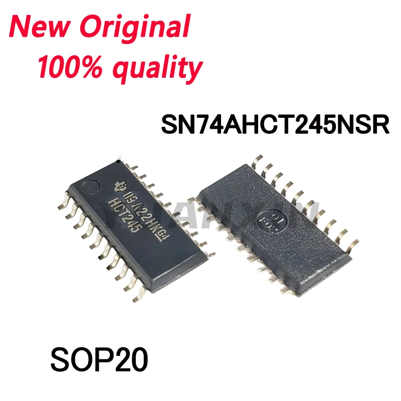 5/PCS New Original SN74AHCT245NSR AHCT245 SOP20 mesosoma 5.2MM Chip In Stock