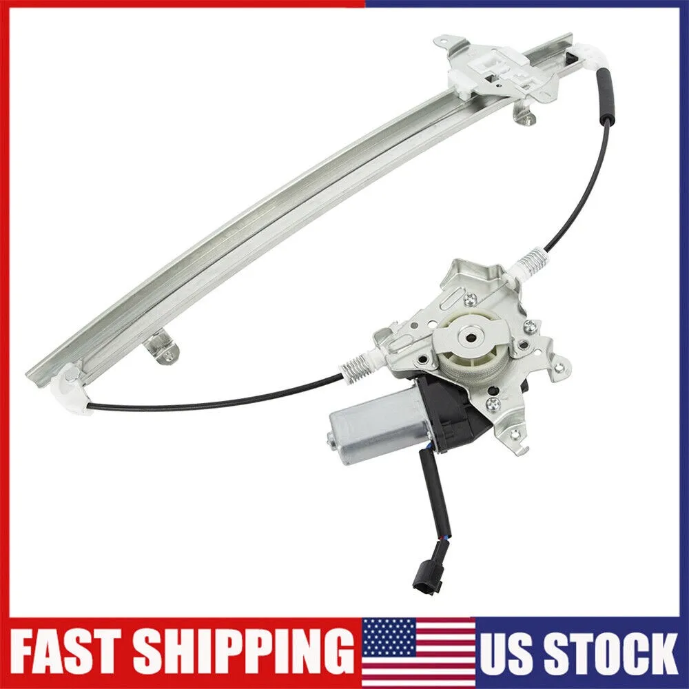 Front Driver Side Window Regulator w Motor for Nissan Frontier Xterra Pathfinder