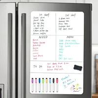 A2 Size Magnetic Dry Erase Whiteboard for Fridge,Magnetic Board for Fridge (23.6\