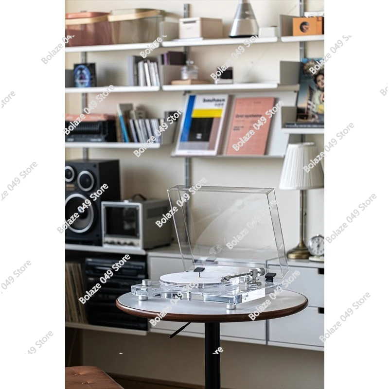 Modern Acrylic Transparent Record Player 33/45 Turn Player, Film Player, Vinyl Player/dust Cover