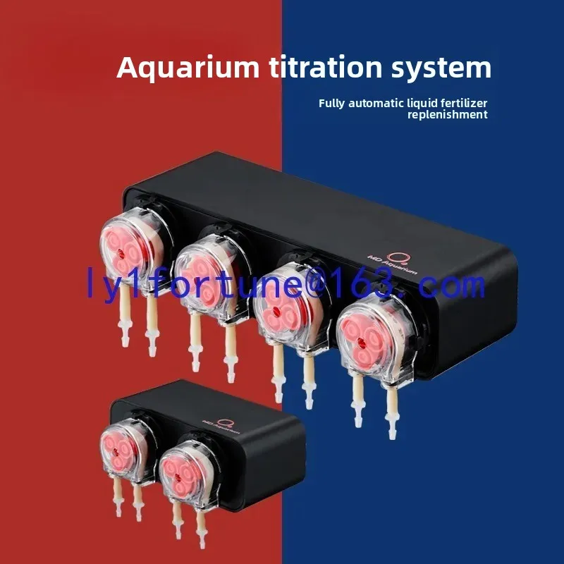 Aquarium titration pump D2D4 grass tank titration system APP automatically adds liquid fertilizer 2 heads 4 heads sea tank