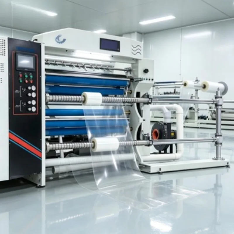 Automatic Paper Roll to Roll Slitting and Cutting Machine Film Bopp Tapes Slitting Slitter Rewinder Machinery