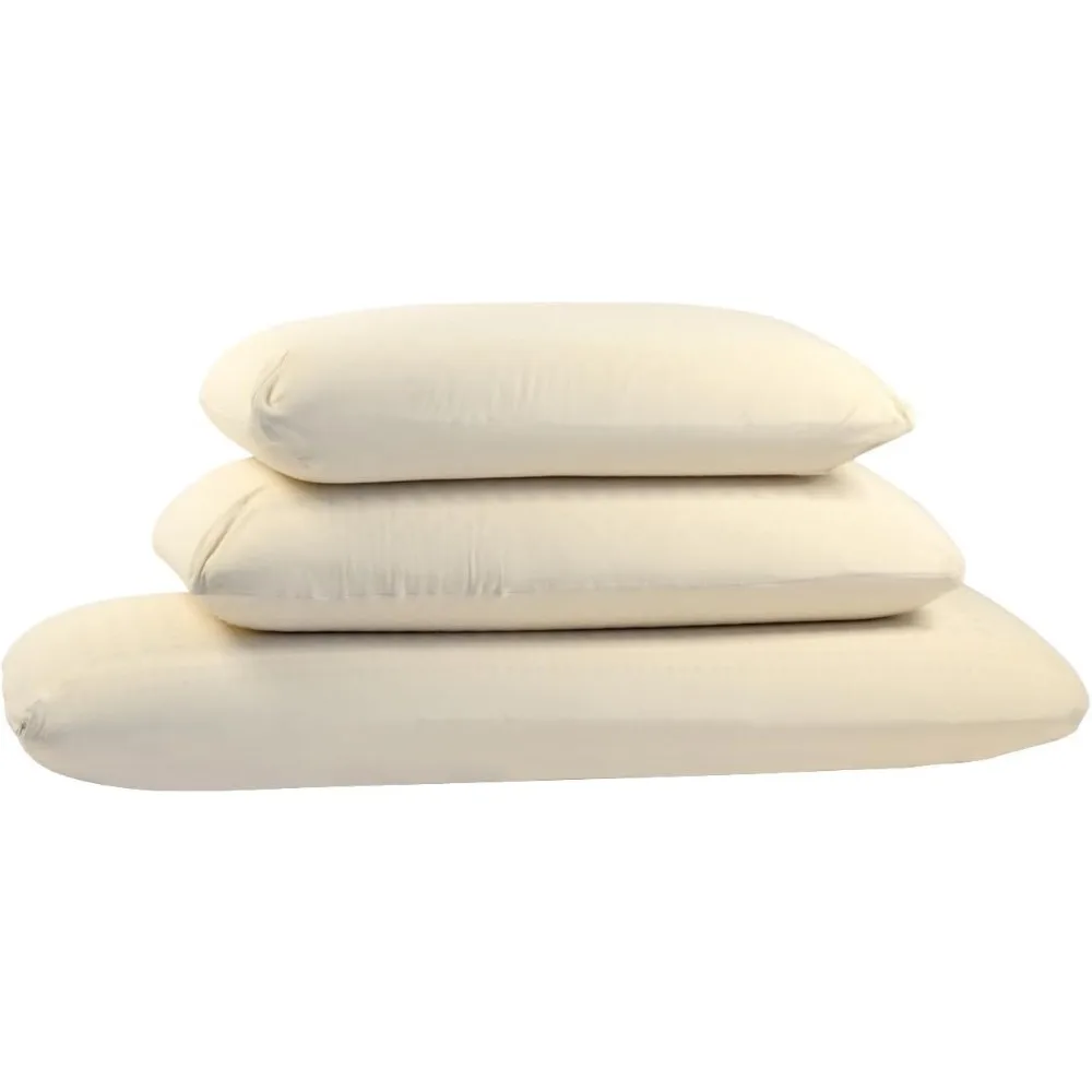 Certified Organic Latex Foam Pillows for Comfortable Sleep in Various Sleeping Positions