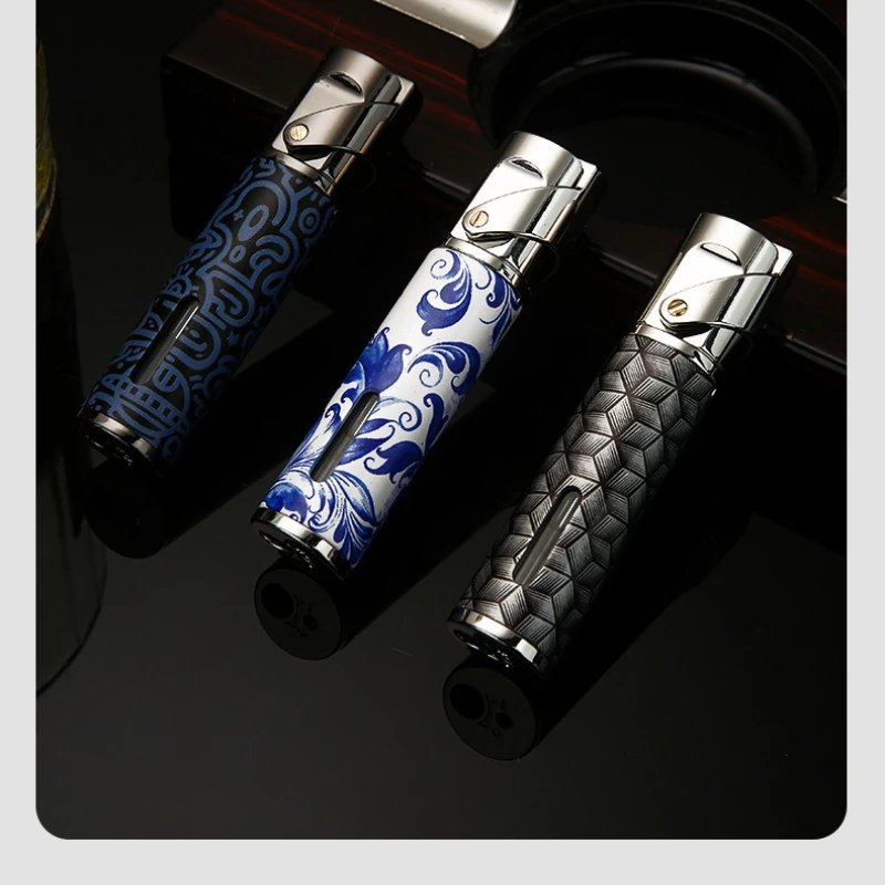 New HONEST Windproof Personality Creative Durable Lighter Inflatable Cigar Special Igniter Must-have Cigarette Lighting