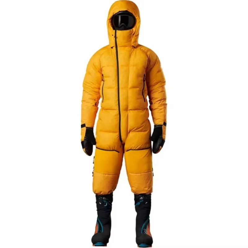 Winter Ski Jumpsuit Windproof Waterproof 10,000mm Insulated Breathable Quick Drying Polartec Zipper Hooded Adult Plus Size