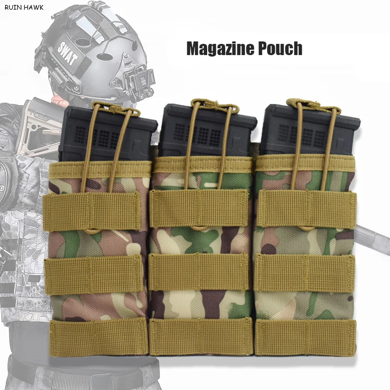 

Tactical Accessories Magazine Pouch Molle Vest Pouch Hunting Airsoft Single Double Magazine Pouch Triple Cartridge Bag