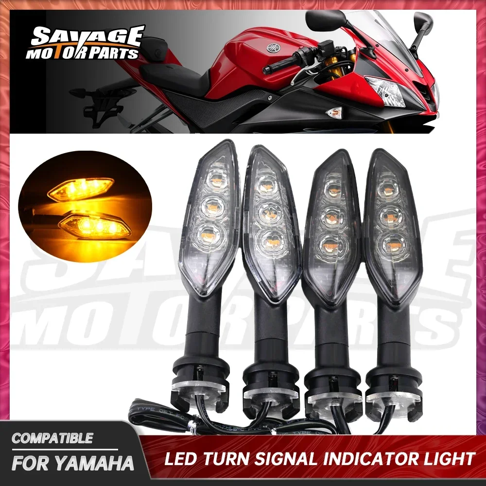 

Motorcycle Turn Signal Light For Yamaha YZF-R6 YZF R1 R1M R1S T-MAX 530 T-MAX560 2024 Rear LED Flasher Indicator Accessories